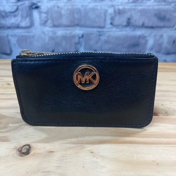 Michael Kors Accessories - Michael Kors Card Holder/Keyring - Black